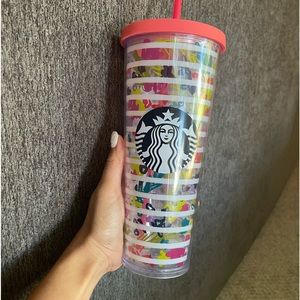 Floral 24oz Starbucks Tumbler
